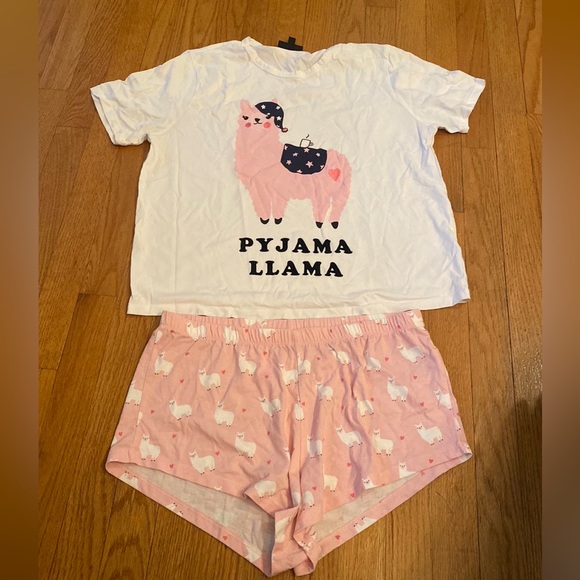 NWOT Topshop Pyjama Llama PJs - Picture 4 of 8
